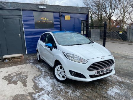 FORD FIESTA 1.0T EcoBoost Zetec White Edition Euro 6 (s/s) 5dr