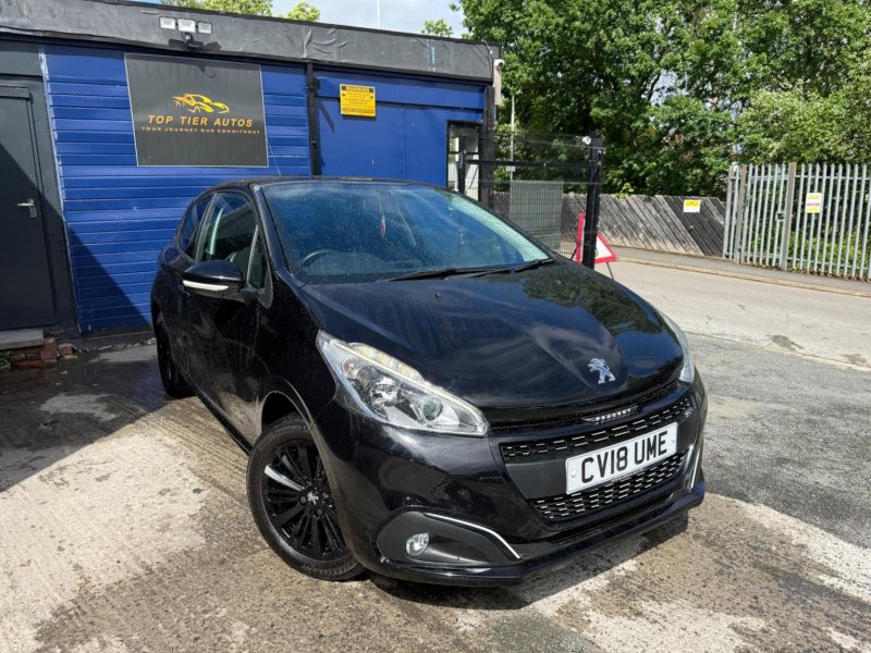 PEUGEOT 208 1.2 PureTech Black Edition Euro 6 3dr